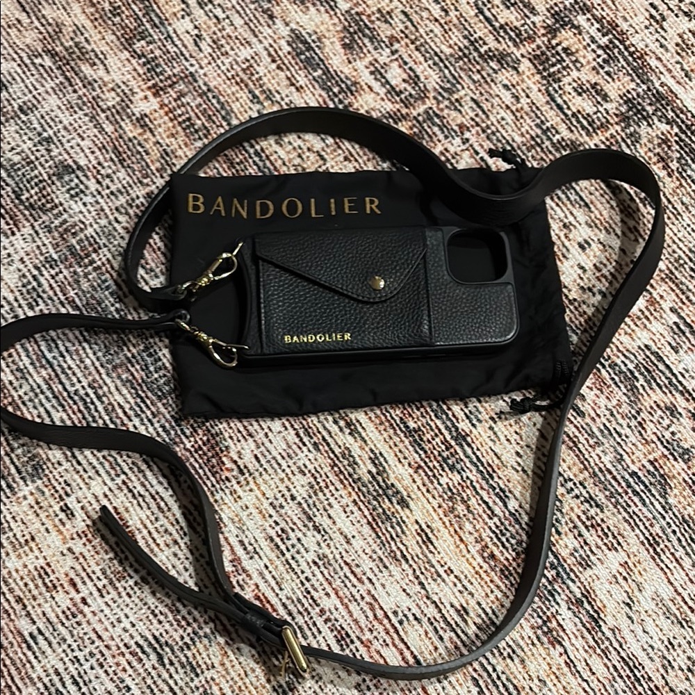 Bandolier Black Crossbody Phone Case iPhone 13